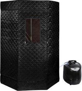 Sauna 90 x 90 x 180 cm Sauna for Home, Mini Sauna Box, Portable Steam Sauna, Mobile Steam Sauna SPA, Healthy Home Sauna, Steam Bath Sauna with Remote Control 3 L