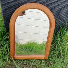 Arch Shape Pine Mirror