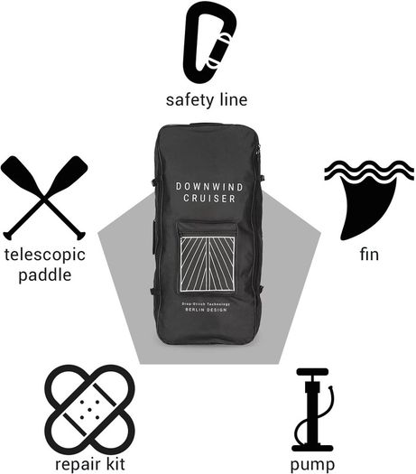 SUP Capital Sports Downwind Cruiser 10.8 stand up paddle board