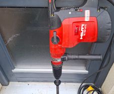Hilti te76 drill  breaker warranty 6-months, receipt