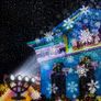 Outdoor Snowflake Projector Lights 4 Head IP44 Waterproof Image 2