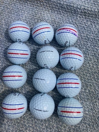 1Dozen Callaway Chrome Tour Balls