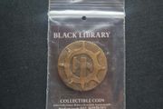 Black Library Collectible Coin Games Workshop February 2024 NEW MINT