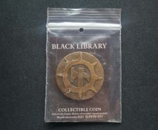 Black Library Collectible Coin Games Workshop February 2024 NEW MINT