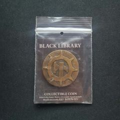 Black Library Collectible Coin Games Workshop February 2024 NEW MINT