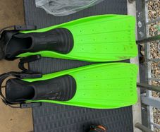 scuba diving open heel fins