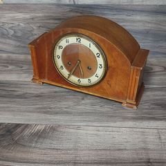 Vintage Junghans chiming mantle pendulum clock made in Germany
