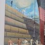 Peter Brown " Parima" in dry docks, 1949 oil  picture Image 4
