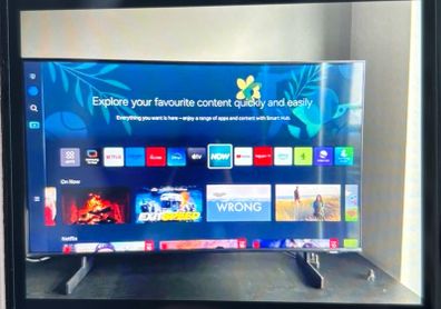 43 Inch Samsung Smart TV