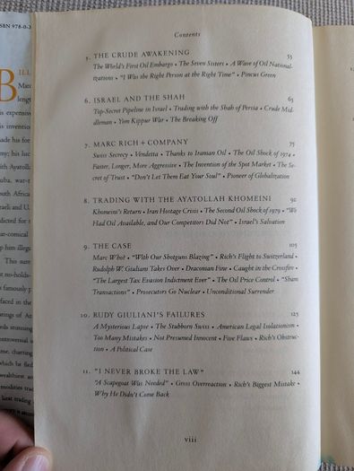 The King of Oil - Marc Rich Biography - Daniel Ammann - 2009 First Edition