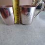 SET OF 2 Vintage 12oz. Aluminum Smirnoff Mule Mug Cup Made In Hong Kong Image 7