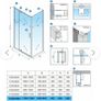 Rectangular Shower Enclosure - 1200 x 900 Image 4