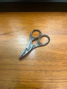 Vintage Cast Steel Angling Line Scissors