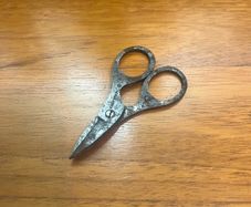 Vintage Cast Steel Angling Line Scissors