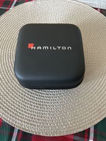 Hamilton watch box/travel pouch