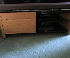 Light Oak TV Cabinet