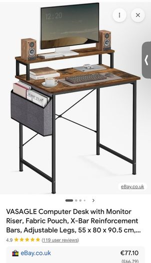 Computer Desk & Office Chair
