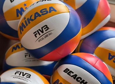 Mikasa BV550C Official Original Beach Volleyball