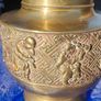Late Nineteenth Century Brass and Copper Temple Vase Image 6