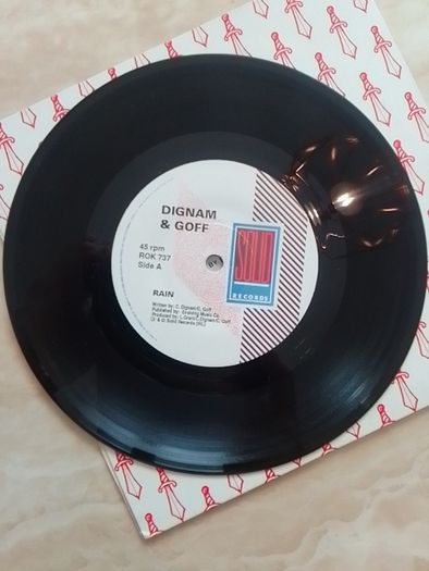 Dignam & Goff 7" (Signed) - The Rain