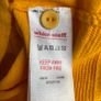 White Stuff 100% Cotton Yellow Knit Cardigan UK 10 Image 5