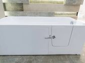 Amber walk in bath, full length, side door, low entry level