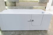 Amber walk in bath, full length, side door, low entry level