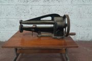 Antique Attila Shoe Man Leather Trimmer Cutter