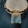 FLASH SALE ! WAS 795 NOW 640 ! Exquisite Large Italian Brass Chandelier. Image 7