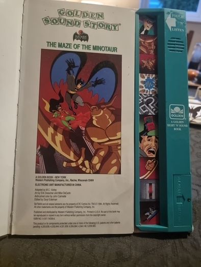 Golden Sound Story Batman The Maze of the Minotaur 1999 Working