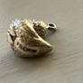 Pilgrim Silver Duck Charm Image 2