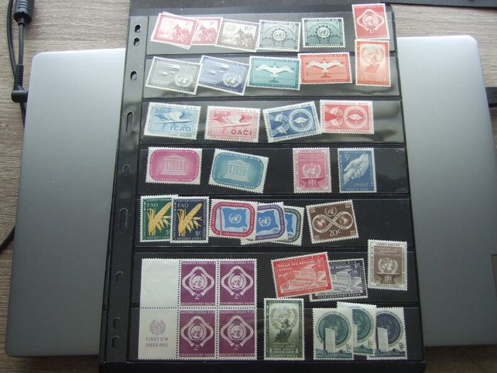 United Nations Stamps.