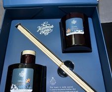 Gift Set: Candle and Reed Diffuser: Handmade Soap Company