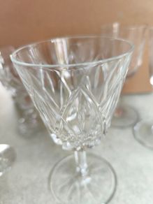 Single crystal Wine or port Glass  13 Cm