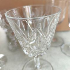 Single crystal Wine or port Glass  13 Cm