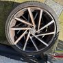Volkswagen 17" Alloy wheels + tyres Image 4