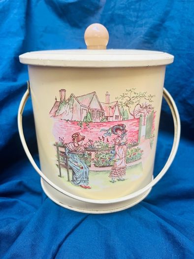 vintage biscuit tin