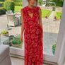 Jenny D Red Dress Image 2