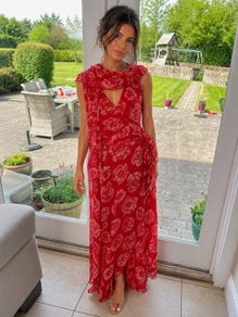 Jenny D Red Dress