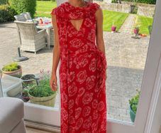 Jenny D Red Dress