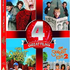 Home Alone 1 & 2 And The Sandlot Kids 1 & 2 New And Sealed Dvd Set Classic Family Movies