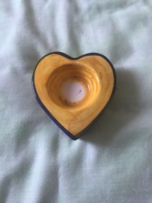 Heart shaped ornament /  ashtray