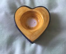Heart shaped ornament /  ashtray