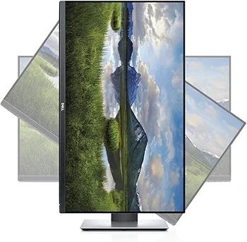Brand-new Dell P2720D 27 Inch QHD (2560x1440) Monitor, 60Hz, IPS, 5ms, Ultrathin Bezel, 99% sRGB, DisplayPort, HDMI, 5x USB