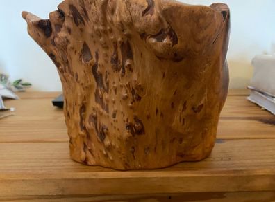 Natural Wooden Bowl