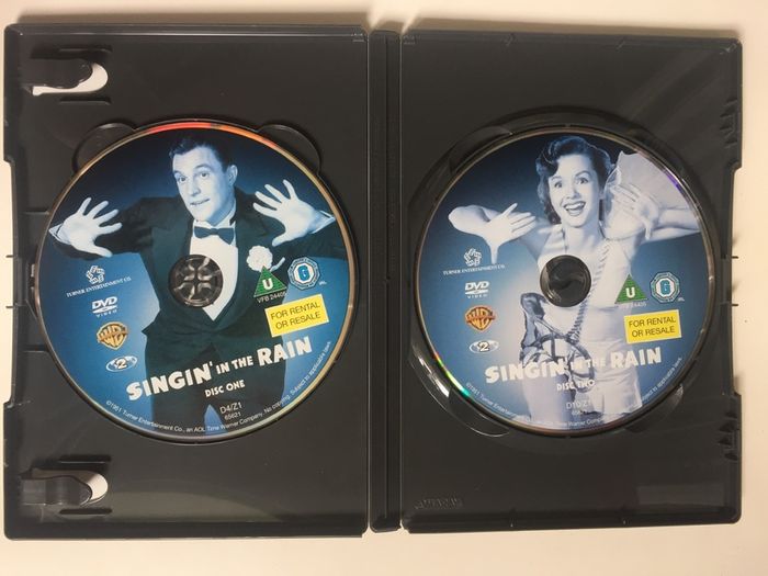 Singing In The Rain [1951] Gene Kelly & Debbie Reynolds [Movie 2xDVD]