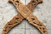 Vintage Thai Lanna Hand Carved Kalae