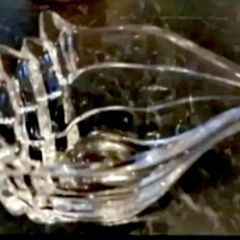 Unique Waterford crystal Marquise dish