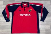 Vintage 2004 Canterbury Munster Rugby Jersey Shirt Mens XL