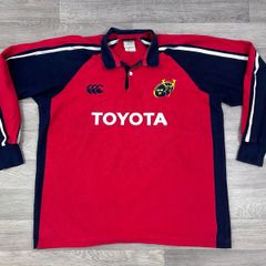 Vintage 2004 Canterbury Munster Rugby Jersey Shirt Mens XL